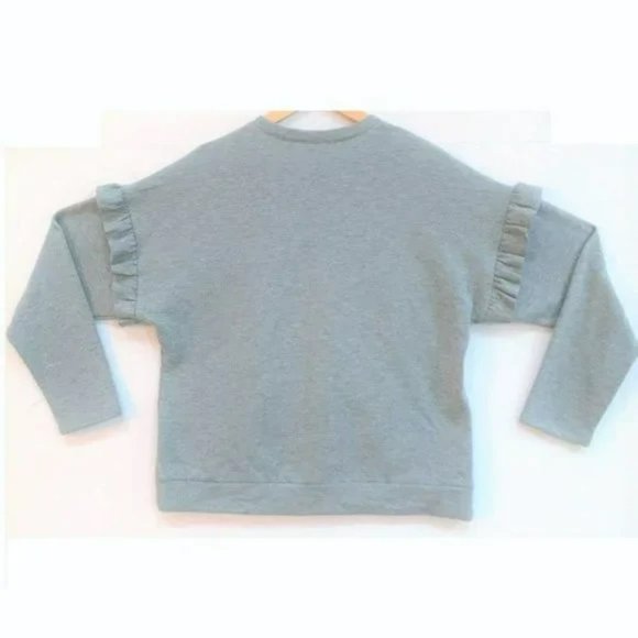 DREW Sleeve Ruffle Sweatshirt - Picture 5 of 7